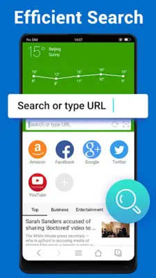 Web Browser - Fast & Private android App screenshot 10