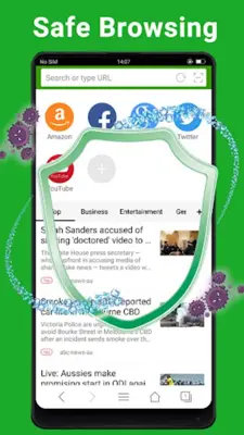 Web Browser - Fast & Private android App screenshot 7