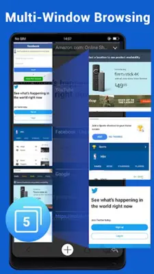 Web Browser - Fast & Private android App screenshot 8